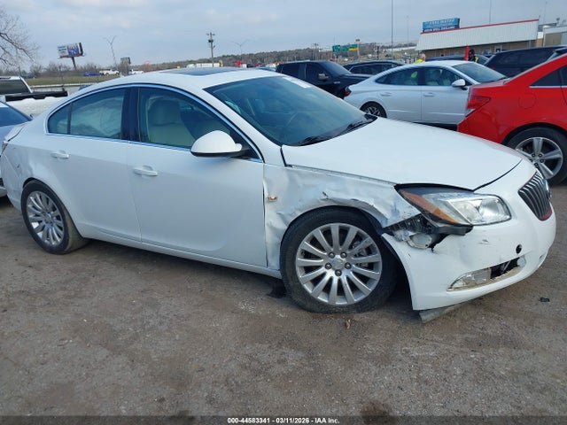 2011 Buick Regal Cxl Turbo Russelsheim მანქანა იყიდება აუქციონზე, vin: W04GX5GV2B1046638, აუქციონის ნომერი: 44583341