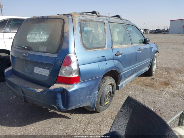 44583365 :رقم المزاد ، JF1SG63637H702211 vin ، 2007 Subaru Forester 2.5x مزاد بيع