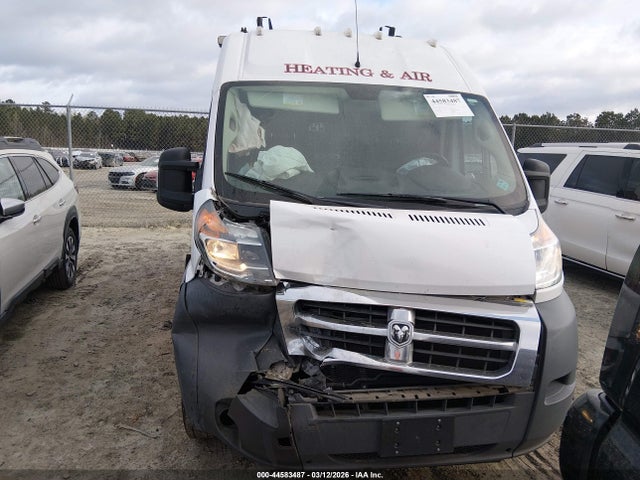 Продаж на аукціоні авто 2018 Ram Promaster 2500 High Roof 136 Wb, vin: 3C6TRVCGXJE101202, номер лоту: 44583487