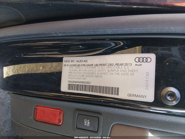 2017 AUDI A4 WAUENAF44HN022621 Photo 8