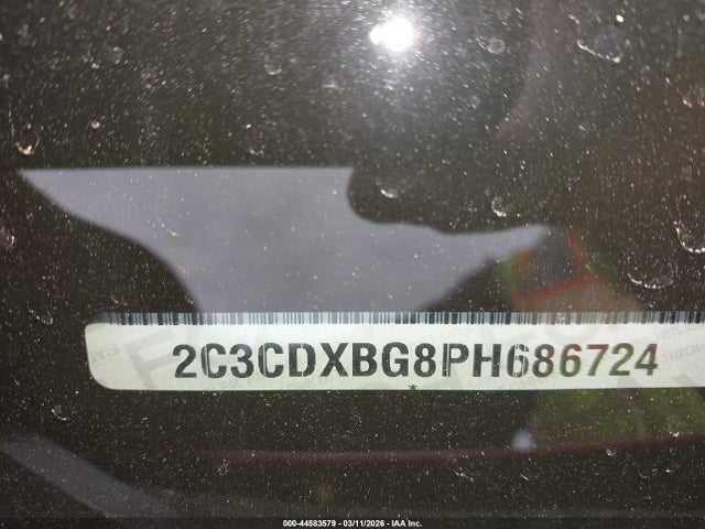 Aukcja sprzedaży 2023 Dodge Charger Sxt, vin: 2C3CDXBG8PH686724, numer aukcji: 44583579