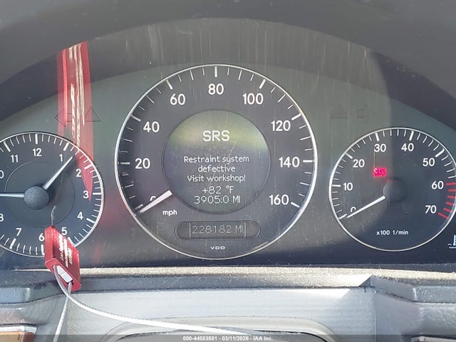 Aukcja sprzedaży 2003 Mercedes-benz E 320, vin: WDBUF65J83A186596, numer aukcji: 44583581
