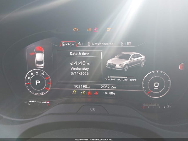 44583697 :رقم المزاد ، WAUAUGFF7J1074120 vin ، 2018 Audi A3 2.0t Premium/2.0t Tech Premium مزاد بيع