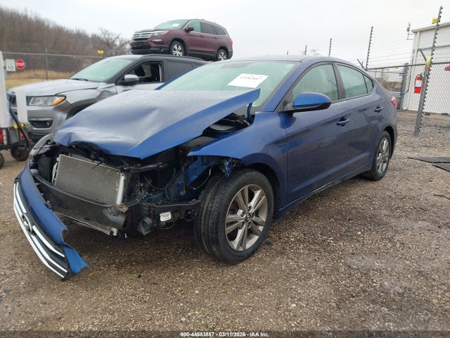 2018 Hyundai Elantra Sel მანქანა იყიდება აუქციონზე, vin: 5NPD84LF2JH274337, აუქციონის ნომერი: 44583857