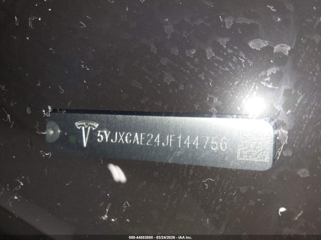 Aukcja sprzedaży 2018 Tesla Model X, vin: 5YJXCAE24JF144756, numer aukcji: 44583880