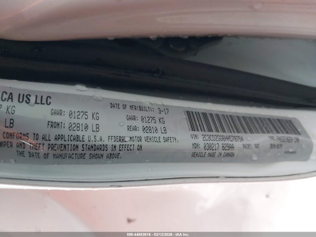 Продаж на аукціоні авто 2017 Dodge Challenger Gt, vin: 2C3CDZGG6HH578754, номер лоту: 44583916