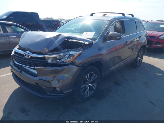 2016 TOYOTA HIGHLANDER 5TDKKRFH0GS506066 Photo 1