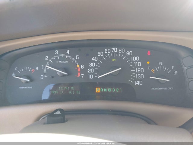 Продаж на аукціоні авто 1999 Buick Park Avenue Base Cmi, vin: 1G4CW52K1X4636321, номер лоту: 44584008