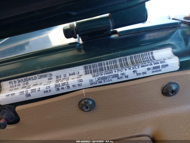 2000 JEEP WRANGLER 1J4FA59SXYP726969 Photo 8