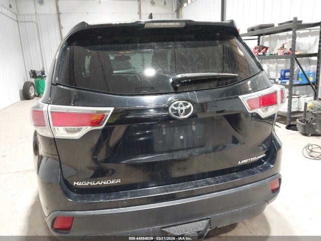 Toyota Highlander Limited V6 2015 5TDDKRFH6FS110893 Image 16