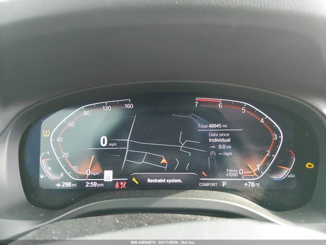 44584070 :رقم المزاد ، 5UXTY5C0XM9H70126 vin ، 2021 Bmw X3 Xdrive30i مزاد بيع
