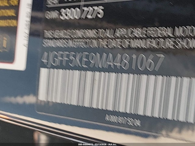 Продажа на аукционе авто 2021 Mercedes-benz Gls 450 4matic, vin: 4JGFF5KE9MA481067, номер лота: 44584075