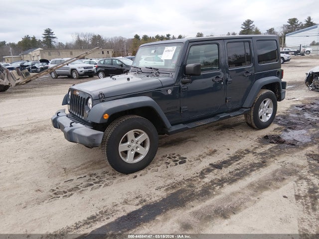 44584147 :رقم المزاد ، 1C4BJWDG0GL235040 vin ، 2016 Jeep Wrangler Unlimited Sport مزاد بيع