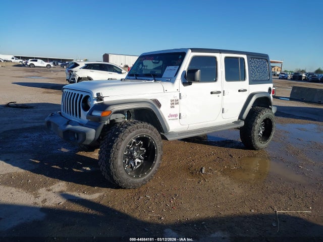 Продажа на аукционе авто 2019 Jeep Wrangler Unlimited Sport Altitude 4x4, vin: 1C4HJXDG5KW623565, номер лота: 44584181