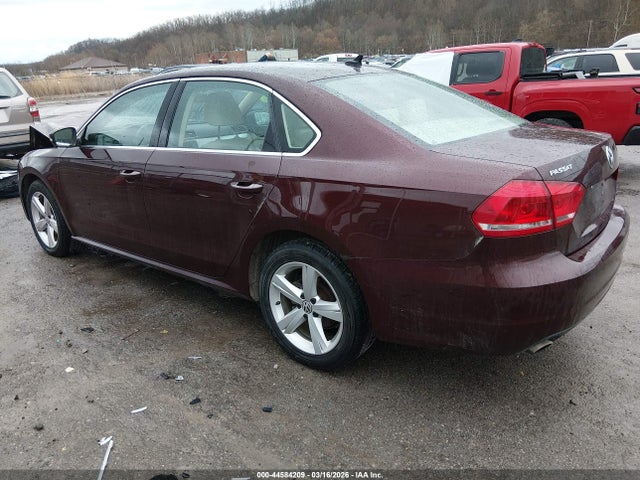 44584209 :رقم المزاد ، 1VWBP7A30DC082089 vin ، 2013 Volkswagen Passat 2.5l Se مزاد بيع