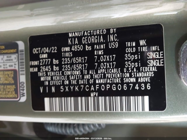 2023 KIA SPORTAGE 5XYK7CAF0PG067436 Photo 8