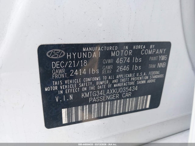 2019 GENESIS G70 KMTG34LAXKU035434 Photo 8