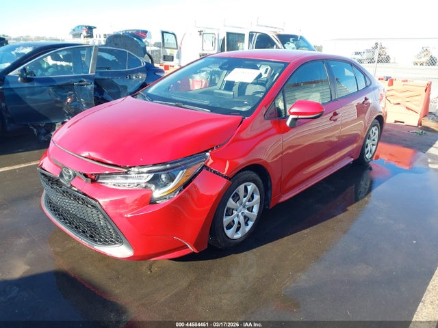 44584451 :رقم المزاد ، JTDEPRAE3LJ105193 vin ، 2020 Toyota Corolla Le مزاد بيع