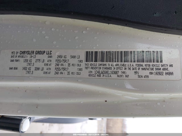 2014 JEEP WRANGLER UNLIMITED 1C4BJWDG0EL163687 Photo 8