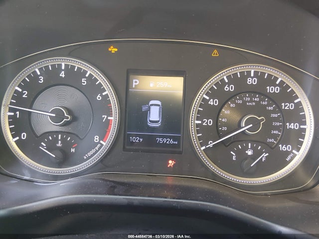 44584736 :رقم المزاد ، 5NMS23AD0LH139653 vin ، 2020 Hyundai Santa Fe Se مزاد بيع
