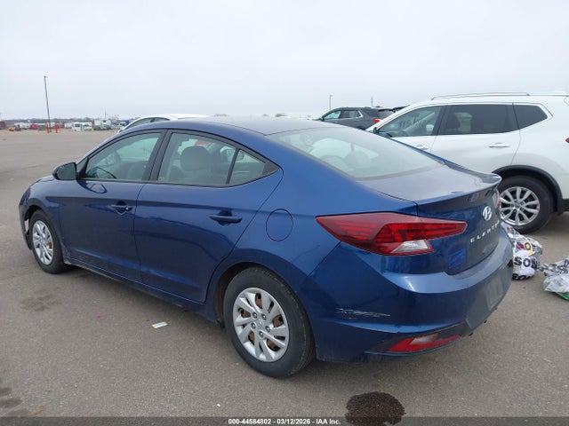 2019 Hyundai Elantra Se მანქანა იყიდება აუქციონზე, vin: 5NPD74LF7KH485456, აუქციონის ნომერი: 44584802