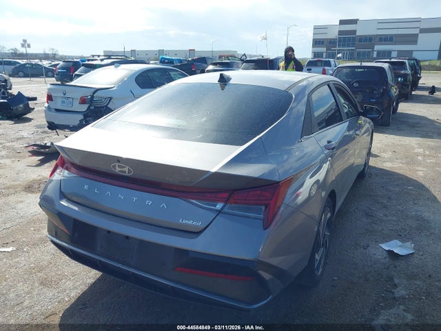 2024 Hyundai Elantra Limited მანქანა იყიდება აუქციონზე, vin: KMHLP4DG9RU641849, აუქციონის ნომერი: 44584849