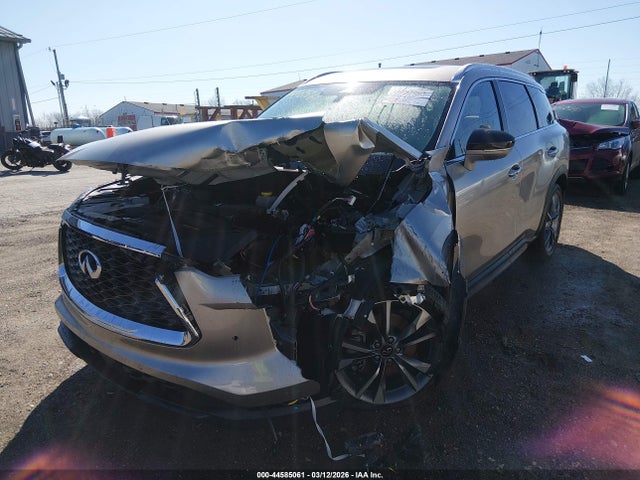 44585061 :رقم المزاد ، 5N1DL1FS7RC355424 vin ، 2024 Infiniti Qx60 Luxe Awd مزاد بيع