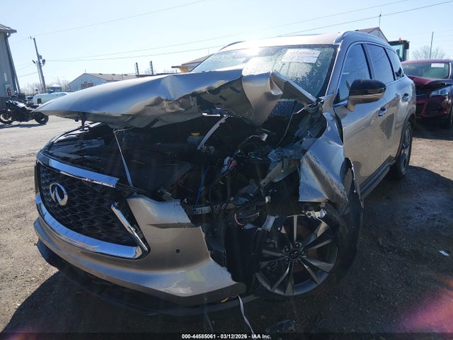 44585061 :رقم المزاد ، 5N1DL1FS7RC355424 vin ، 2024 Infiniti Qx60 Luxe Awd مزاد بيع