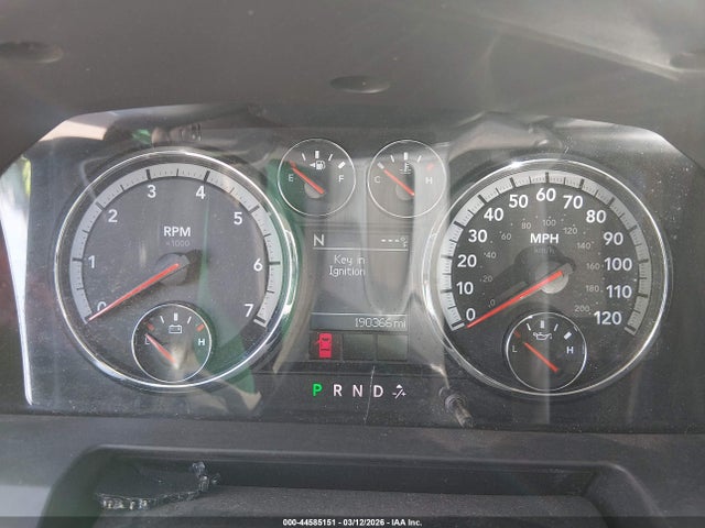 Продаж на аукціоні авто 2011 Ram Ram 1500 Sport, vin: 1D7RV1GT0BS608144, номер лоту: 44585151