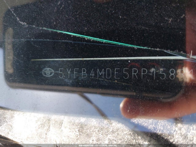 Aukcja sprzedaży 2024 Toyota Corolla Le, vin: 5YFB4MDE5RP158315, numer aukcji: 44585159