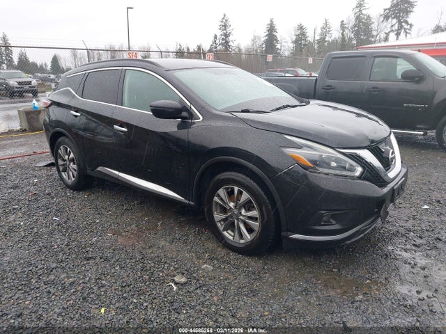 Nissan MURANO SV 2018 5N1AZ2MH0JN108771 головне зображення