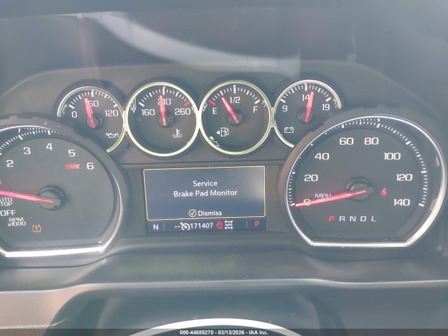 Aukcja sprzedaży 2019 Chevrolet Silverado 1500 Lt, vin: 1GCRYDED8KZ247039, numer aukcji: 44585270