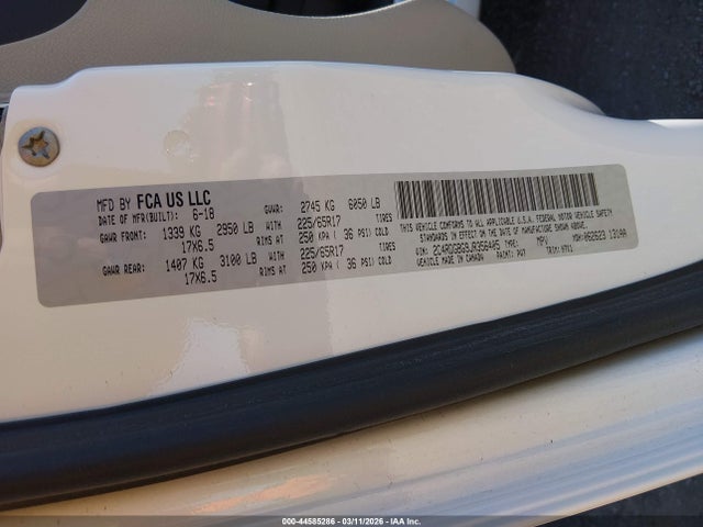 2018 DODGE GRAND CARAVAN 2C4RDGBG9JR356405 Photo 8