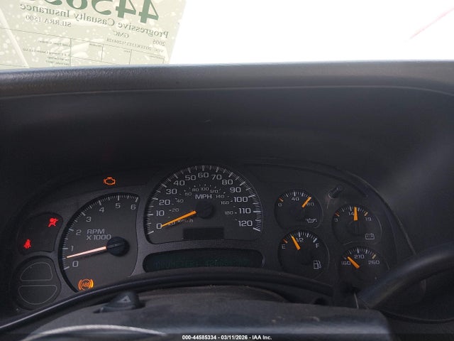 2005 Gmc Sierra 1500 Sle მანქანა იყიდება აუქციონზე, vin: 2GTEK13T151204328, აუქციონის ნომერი: 44585334