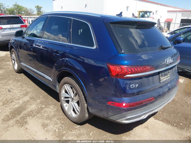 Aukcja sprzedaży 2021 Audi Q7 Premium Plus 45 Tfsi Quattro Tiptronic, vin: WA1LJAF79MD036539, numer aukcji: 44585354