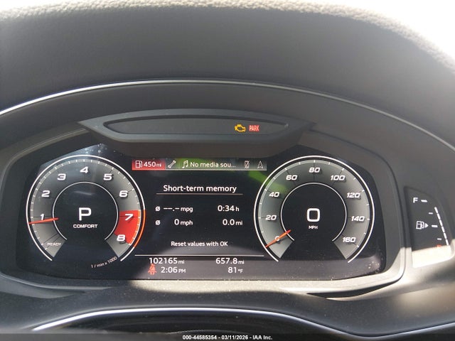 Aukcja sprzedaży 2021 Audi Q7 Premium Plus 45 Tfsi Quattro Tiptronic, vin: WA1LJAF79MD036539, numer aukcji: 44585354