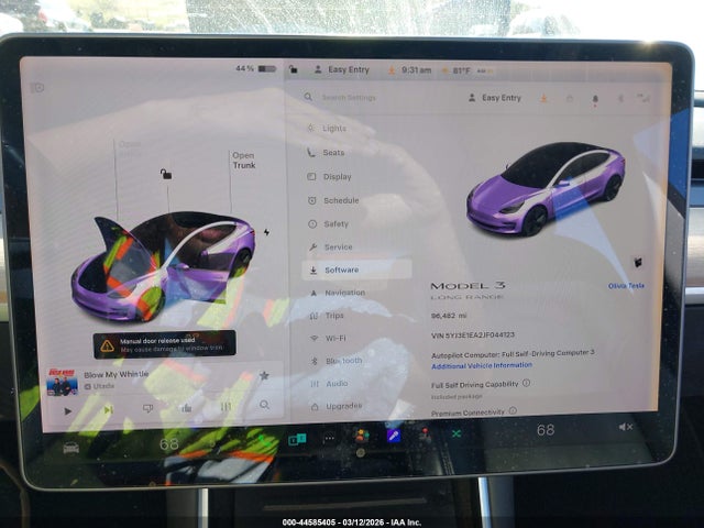 2018 TESLA MODEL 3 5YJ3E1EA2JF044123 Photo 6