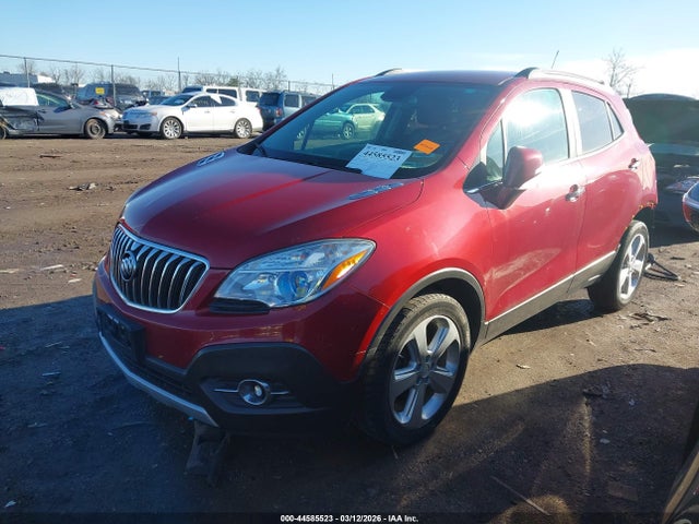2016 Buick Encore Leather მანქანა იყიდება აუქციონზე, vin: KL4CJCSB3GB582033, აუქციონის ნომერი: 44585523