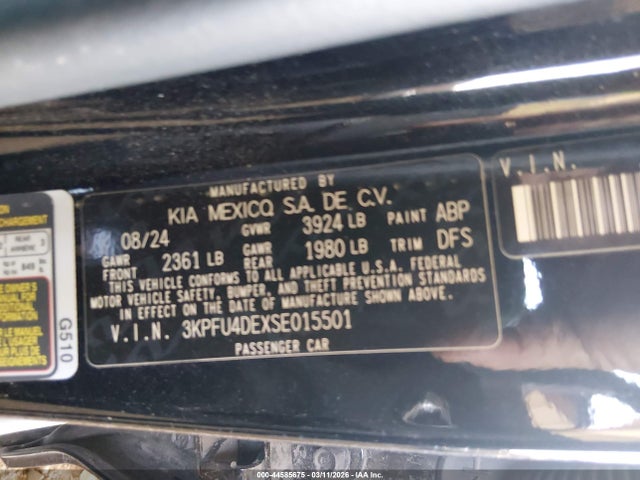 KIA K4 Ex 2025 3KPFU4DEXSE015501 Image 9