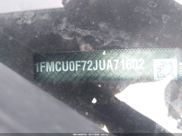 Ford ESCAPE S 2018 1FMCU0F72JUA71602 Image 9