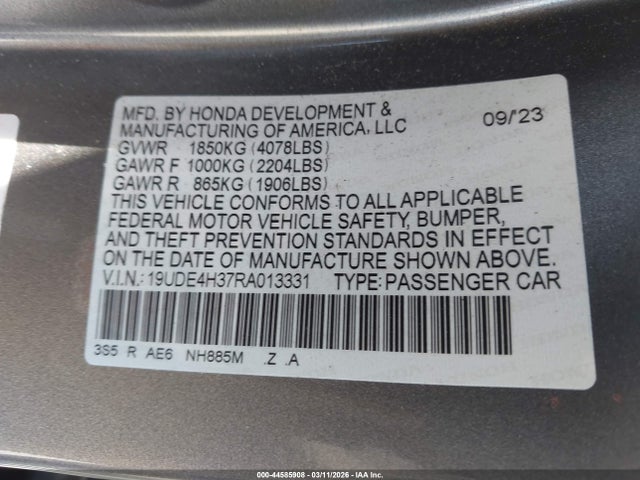 2024 ACURA INTEGRA 19UDE4H37RA013331 Photo 8