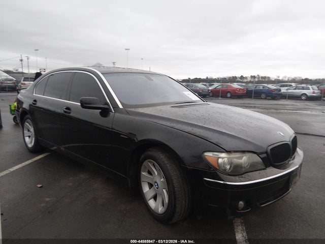 2008 Bmw 750li მანქანა იყიდება აუქციონზე, vin: WBAHN83558DT87804, აუქციონის ნომერი: 44585947