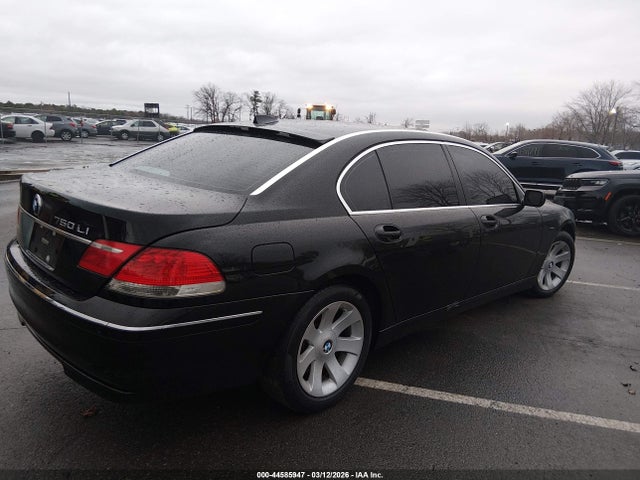 2008 Bmw 750li მანქანა იყიდება აუქციონზე, vin: WBAHN83558DT87804, აუქციონის ნომერი: 44585947