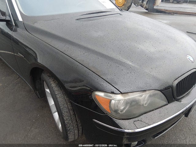 2008 Bmw 750li მანქანა იყიდება აუქციონზე, vin: WBAHN83558DT87804, აუქციონის ნომერი: 44585947