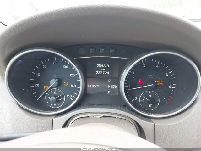 Продаж на аукціоні авто 2009 Mercedes-benz Ml 350 4matic, vin: 4JGBB86E79A526956, номер лоту: 44585972