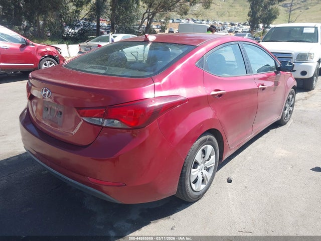 Hyundai ELANTRA SE 2016 5NPDH4AE3GH710230 Image 4