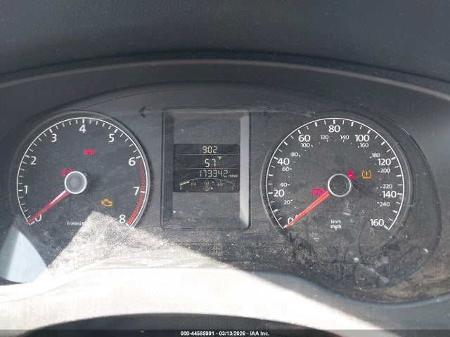 44585991 :رقم المزاد ، 3VW1K7AJ6DM211153 vin ، 2013 Volkswagen Jetta 2.0l S مزاد بيع