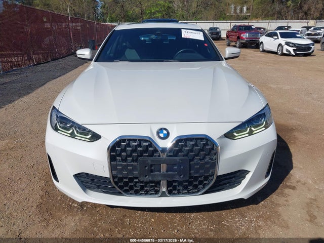 Aukcja sprzedaży 2022 Bmw 430i Gran Coupe, vin: WBA63AV01NFM36762, numer aukcji: 44586075
