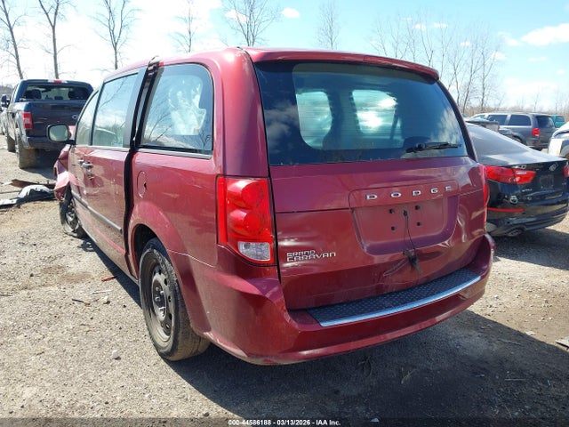 Продажа на аукционе авто 2016 Dodge Grand Caravan American Value Pkg, vin: 2C4RDGBG7GR155093, номер лота: 44586188