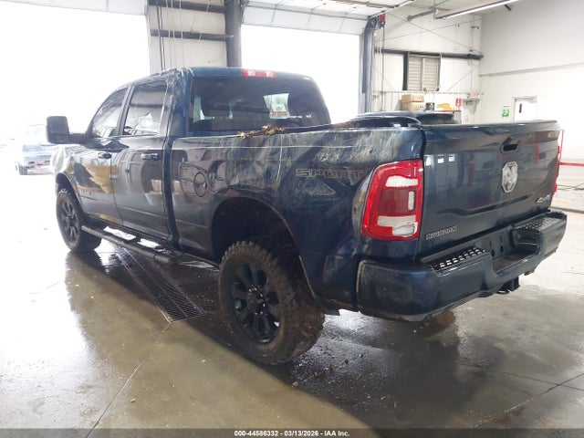 44586332 :رقم المزاد ، 3C6UR5DJ9RG390006 vin ، 2024 Ram 2500 Big Horn  4x4 6'4 Box مزاد بيع